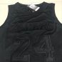 Lakers No. 24 Kobe All Black XS-XXL