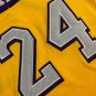 Lakers No. 24 Kobe City Edition Yellow XS-XXL