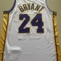 Lakers No. 24 Kobe White jersey