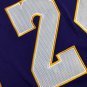 Lakers No. 24 Purple V-Tie Champions Cup 08-09