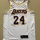 Lakers No. 24 Retro White XXS-XXL