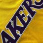 Lakers No. 24 Retro Yellow Embroidered XXS-XXL