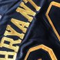 Lakers No. 24 Serpentine Black Embroidered XXS-XXL