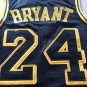 Lakers No. 24 Serpentine Black Embroidered XXS-XXL
