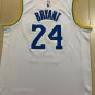 Lakers No. 24 White  jersey