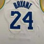 Lakers No. 24 White  jersey