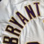 Lakers No. 24 White Kobe AU Embroidered Champion Logo (09-10)
