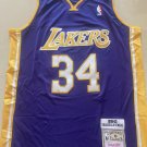Lakers No. 34 Purple