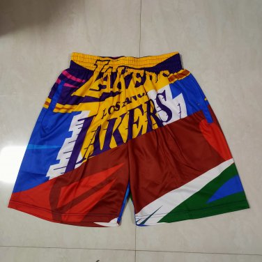 Lakers Purple Mitchell&Ness Pocket