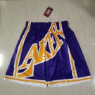 Lakers Purple Mitchell&Ness Pocket Ball Pants