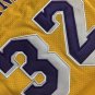 Lakers size 32 yellow short sleeved S-XXL