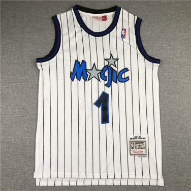 Magic 1 Hardaway White Retro Logo