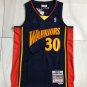 Mitchell Ness Retro Jersey Curry 09-10 Fully Embroidered Deep Blue XS-XXL