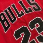 MN Bulls No.23 Red Short Sleeve XS-XXL