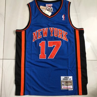 MN Knicks No. 17 Blue Forest Crazy S-XXL