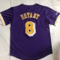 MN Lakers No. 8 Kobe Purple Short Sleeve XS-XXL