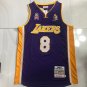 MN Lakers No. 8 Purple 01-02 Kobe Retro Shirt XS-XXL