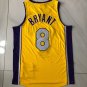 MN Lakers No. 8 Yellow 01-02 Kobe Retro Shirt XS-XXL