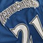 MN Timberwolves Garnett Blue Embroidered S-XXL