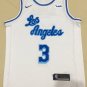 NBA  Fan Edition Lakers 3 # Davis Retro jumpsuit white jersey