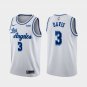 NBA  Fan Edition Lakers 3 # Davis Retro jumpsuit white jersey