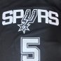 NBA Spurs 5 # Castle Black Shirt