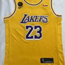 New KB Lakers 23 Yellow Round Neck