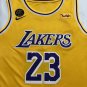 New KB Lakers 23 Yellow Round Neck