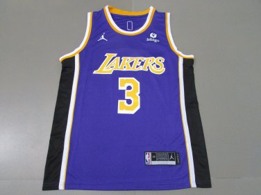 New Lakers No. 3 Davis 75th Anniversary Purple