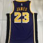 New season Lakers No. 23 Retro Purple Jordan Logo XS-XXL