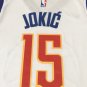 Nuggets new 15 # white jersey