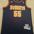 Nuggets No. 55 deep blue clover retro jersey