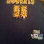 Nuggets No. 55 deep blue clover retro jersey