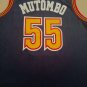 Nuggets No. 55 deep blue clover retro jersey
