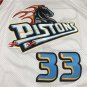 Piston 33 white retro logo