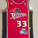 Pistons 33 # Red Hilat Forsento Retro Shirt