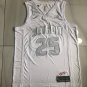 Pistons No. 25 Rose MVP All White XS-XXL