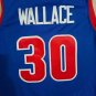 Pistons No. 30 color blue jersey