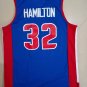 Pistons No. 32 color blue jersey