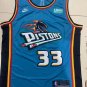 Pistons No. 33 Lake Green  jersey