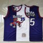 Raptors 15 Purple and White Color Match