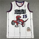 Raptors 15 White Dragon Retro Logo