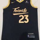 Raptors 21 models 23 # black jersey