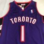 Raptors No.1 McGrady front purple rear black S-XXL