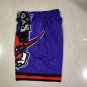 Raptors Purple Mitchell&Ness Pocket Ball Pants