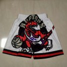 Raptors White Mitchell&Ness Pocket Ball Pants