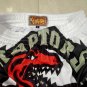 Raptors White Mitchell&Ness Pocket Ball Pants