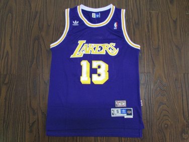 Retro Lakers 13th Wilt Chamberlain Purple