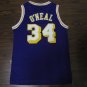 Retro Lakers No. 34 O'Neal Purple