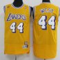 Retro Lakers No. 44 Jerry West Yellow
